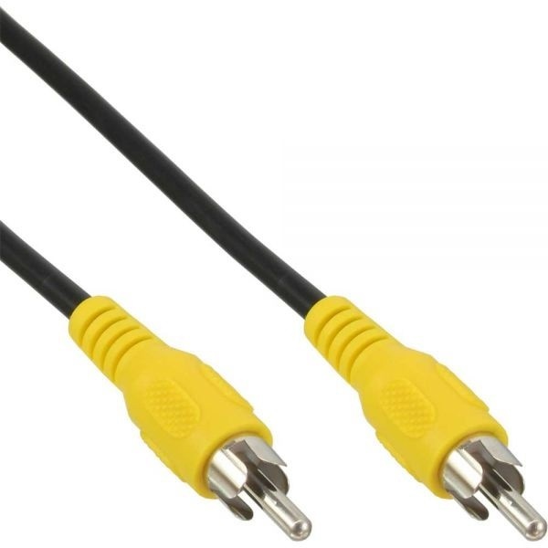 InLine 89937C. Snoerlengte: 1 m, Aansluiting 1: RCA, Aansluiting 2: RCA