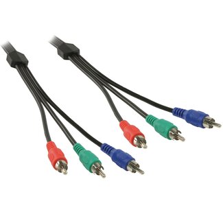 Transmedia Tulp component video kabel - 1 meter