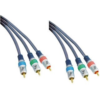 Transmedia Premium Tulp component video kabel - 1,5 meter