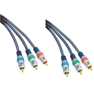 MaxTrack Premium Tulp component video kabel - 5 meter
