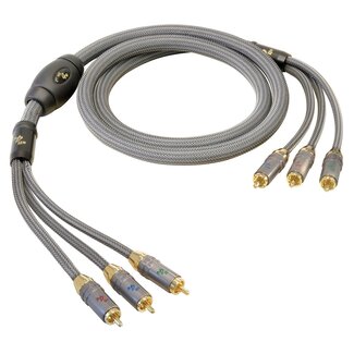 MaxTrack Big High-End Tulp component video kabel - 0,75 meter