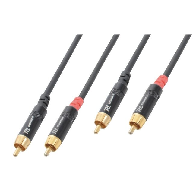PD Connex Tulp stereo audio kabel - 1,5 meter