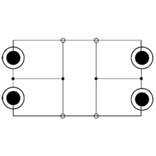InLine Tulp stereo audio kabel - 5 meter