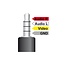 3,5mm Jack 4-polig - Composiet audio video kabel - versie rechts/links/video/massa (TRRS) - 1,5 meter