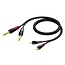 Procab CLA631 2x 6,35mm Jack - Tulp stereo audio kabel - 3 meter