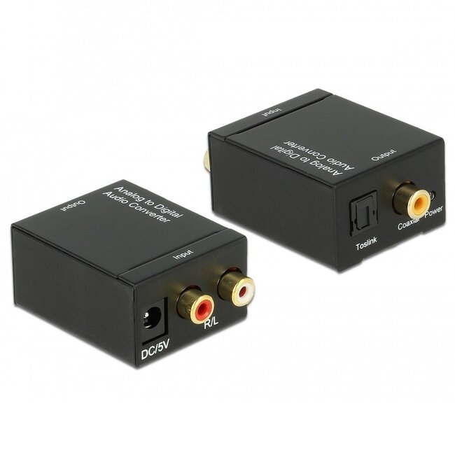 DeLOCK analoog naar digitaal audio converter (ADC)