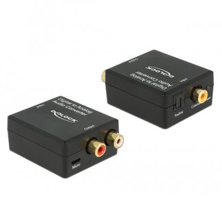 DeLOCK DeLOCK digitaal naar analoog audio converter (DAC) / High-Res audio