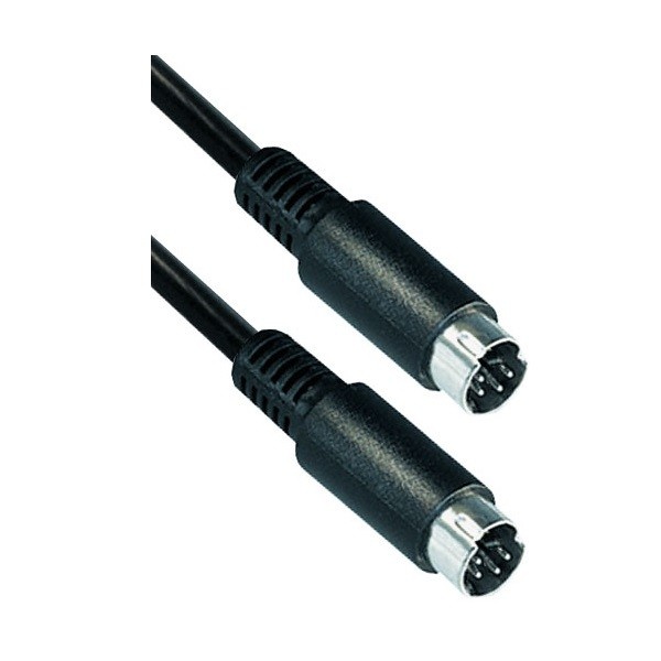 S-VHS kabel / zwart - 10 meter