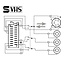 Scart (m) - Composiet 3RCA en S-VHS (v) adapter / zwart