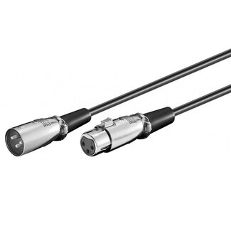 Transmedia XLR (m) - XLR (v) audiokabel - 3 meter