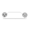 Procab CLA901 XLR (m) - XLR (v) audiokabel - 0,50 meter