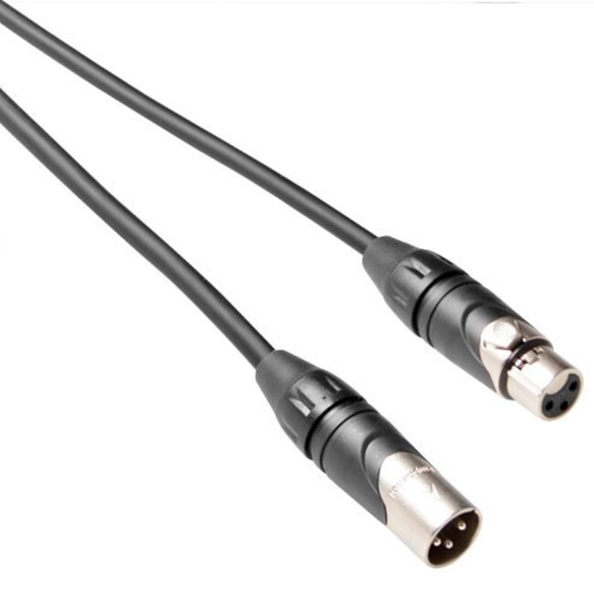 Amphenol XLR (m) - XLR (v) audiokabel / premium - 15 meter