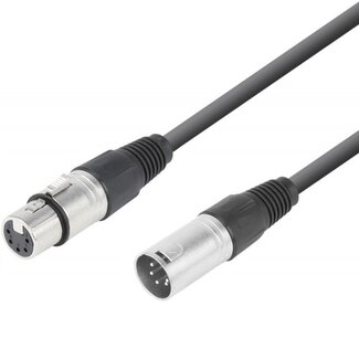 PD Connex PD Connex 5-pins XLR (m) - 5-pins XLR (v) DMX kabel - 1,5 meter