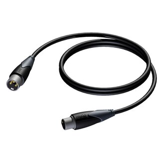 Procab Procab CLD953 3-pins XLR (m) - 3-pins XLR (v) DMX kabel - 0,50 meter