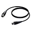 Procab CLD953 3-pins XLR (m) - 3-pins XLR (v) DMX kabel - 15 meter