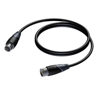 Procab Procab CLD955 5-pins XLR (m) - 5-pins XLR (v) DMX kabel - 1,5 meter