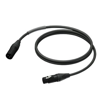 Procab Procab / Neutrik PRD953 3-pins XLR (m) - 3-pins XLR (v) DMX kabel - 5 meter