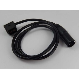 VHBW XLR 4-pins (m) - D-Tap (v) kabel - 1 meter