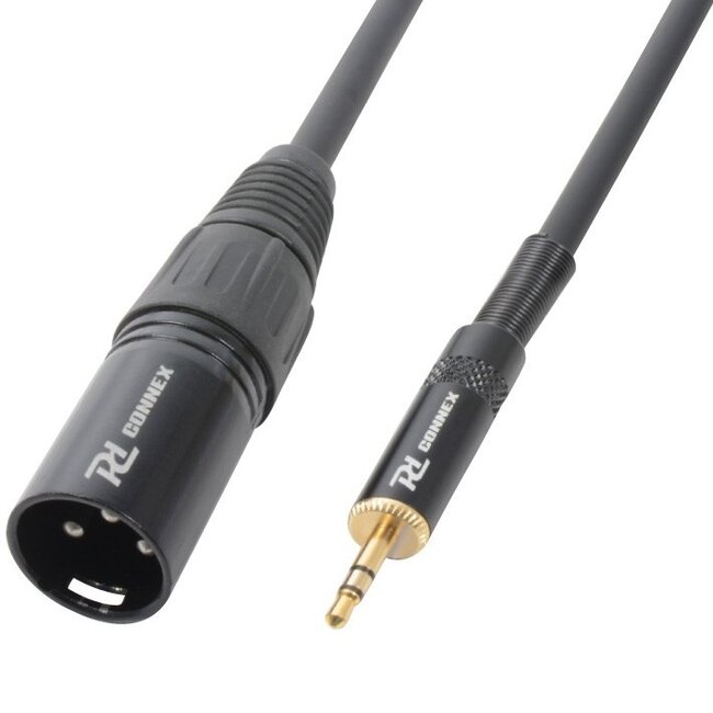 PD Connex XLR (m) - 3,5mm Jack (m) audiokabel - 0,50 meter