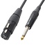 PD Connex XLR (v) - 6,35mm Jack mono (m) audiokabel - 1,5 meter