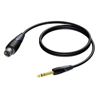 Procab Procab CLA723 XLR (v) - 6,35mm Jack stereo (m) audiokabel - 1,5 meter