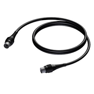 Procab Procab CAM400 DIN 5-pins MIDI kabel / zwart - 0,50 meter