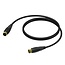 Procab CAM400 DIN 5-pins MIDI kabel / zwart - 3 meter
