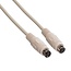 Premium Mini DIN 6-pins PS/2 datakabel / beige - 1,8 meter