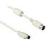 PS/2 - DIN 5-pins toetsenbord kabel / beige - 1,5 meter