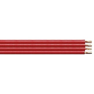 MaxTrack Bi-wire luidspreker kabel (CU koper) - 4x 0,75mm² / rood - 100 meter
