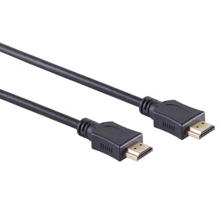 Transmedia HDMI kabel - versie 1.4 (4K 30Hz) - CU koper aders / zwart - 15 meter