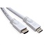 HDMI kabel - versie 1.4 (4K 30Hz) - CCS aders / wit - 3 meter