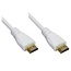 HDMI kabel - versie 1.4 (4K 30Hz) - CU koper aders / wit - 20 meter