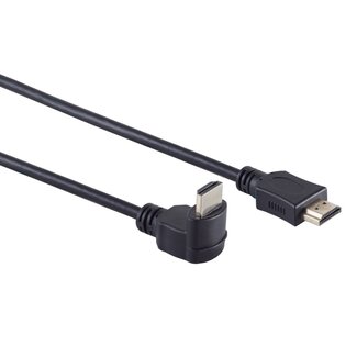 Goobay HDMI kabel - 90° haaks naar beneden - versie 1.4 (4K 30Hz) - 1 meter