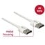 Dunne Premium Actieve HDMI kabel - versie 2.0 (4K 60Hz) / wit - 4,5 meter