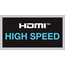 HDMI (v) - HDMI (v) koppelstuk - 90° haaks naar links - versie 1.3 (Full HD 1080p)