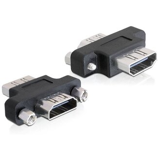 DeLOCK HDMI (v) - HDMI (v) koppelstuk / inbouw - versie 1.4 (4K 30Hz)