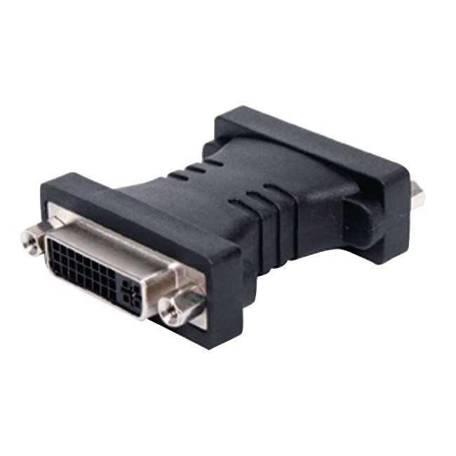 DVI-D / DVI-I Dual Link koppelstuk / zwart