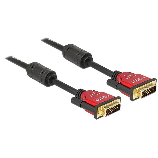 DeLOCK DVI-D Dual Link monitor kabel - 2 meter