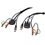 Aten 2L-7D03U DVI-D Single Link KVM kabel met audio en USB - 3 meter