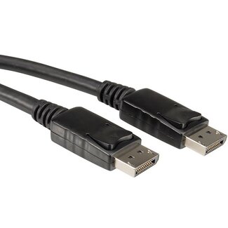 Standard DisplayPort kabel - versie 1.1 (2560 x 1600) / zwart - 5 meter