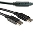 Actieve DisplayPort kabel - versie 1.2 (4K 60Hz) / zwart - 15 meter
