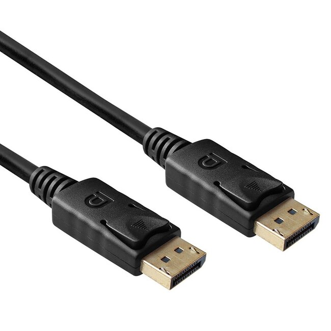 Premium DisplayPort kabel - versie 1.4 (5K/8K 60Hz) / zwart - 1 meter