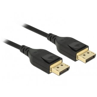DeLOCK DeLOCK premium DisplayPort kabel - versie 1.4 - 8K gecertificeerd - 1 meter