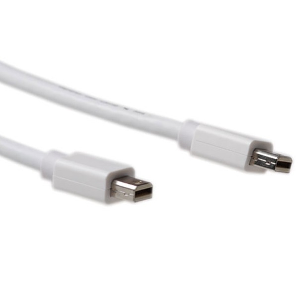 Advanced Cable Technology Mini DisplayPort Male - Mini DisplayPort male cableMini DisplayPort Male - Mini DisplayPort male cable