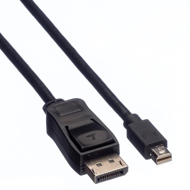 Mini DisplayPort - DisplayPort kabel - versie 1.1 (4K 30 Hz) / zwart - 2 meter