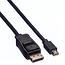 Mini DisplayPort - DisplayPort kabel - versie 1.1 (4K 30 Hz) / zwart - 2 meter