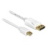 Mini DisplayPort - DisplayPort kabel - versie 1.2 (4K 60 Hz) / wit - 5 meter