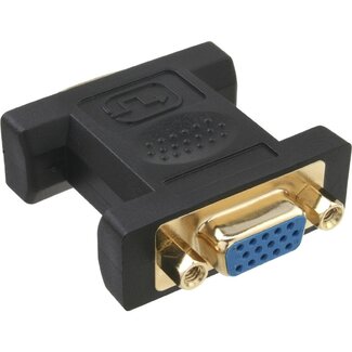 InLine Premium VGA (v) - VGA (v) koppelstuk / zwart