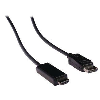 Cablexpert DisplayPort naar HDMI kabel - DP 1.1 / HDMI 1.3 (Full HD 1080p) / zwart - 1 meter